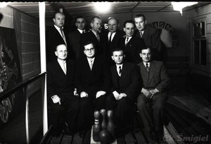 1962 r. II drużyna kręglarzy ze Śmigla