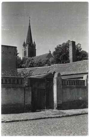 widok od strony ul. Św. Wita