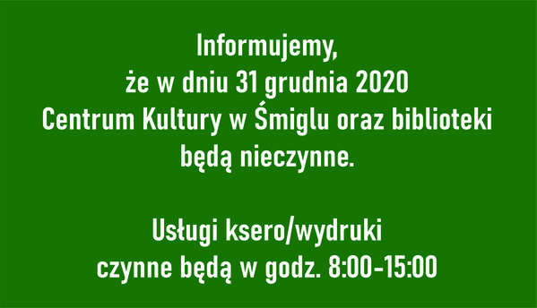 Ważna informacja