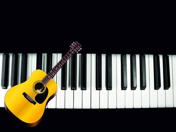 Nauka gry na gitarze, keyboardzie lub ukulele