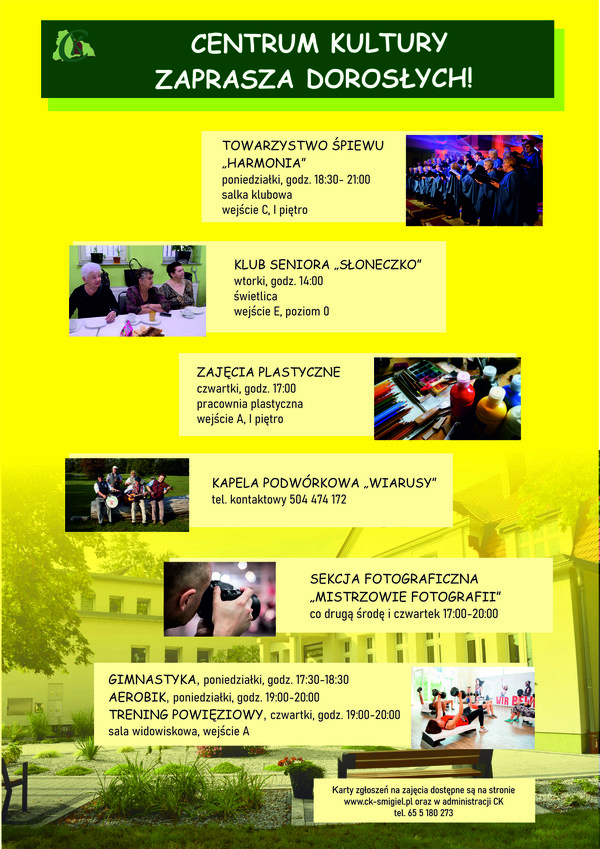 Propozycje dla dorosłych