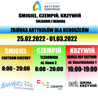 Zbiórka artykułów dla Ukrainy