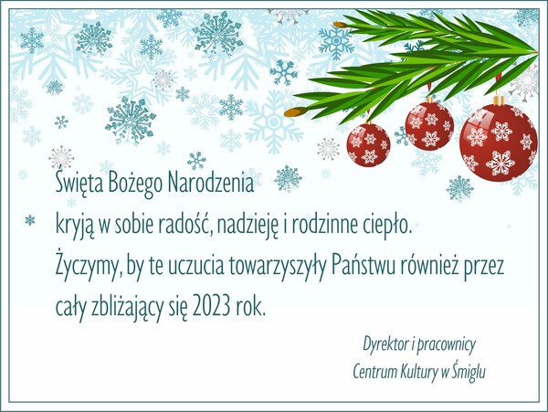 Boże Narodzenie 2022