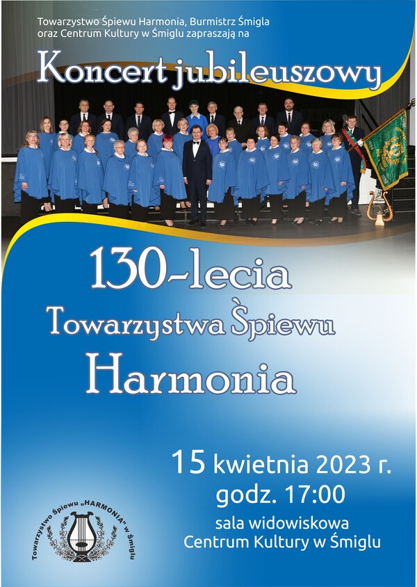 130-lecie Towarzystwa Śpiewu Harmonia