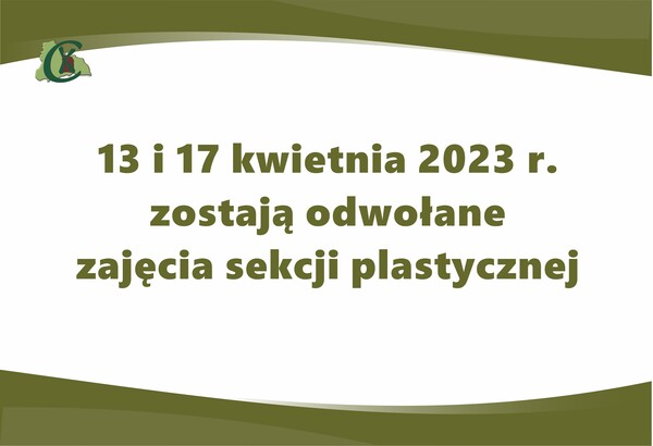 Zajęcia odwołane