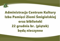 22 grudnia nieczynne