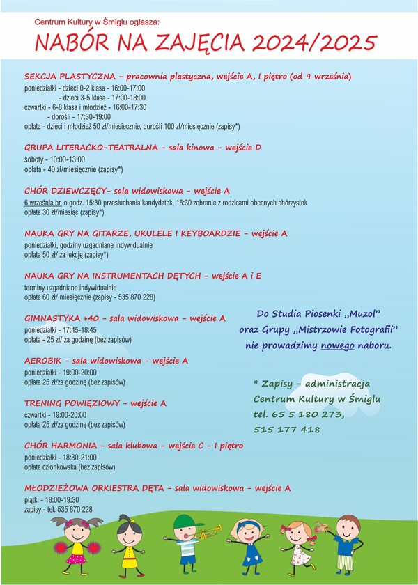 Nabór na sezon 2024/2025