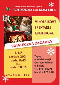 Mikołajkowe Spektakle Kukiełkowe 2024